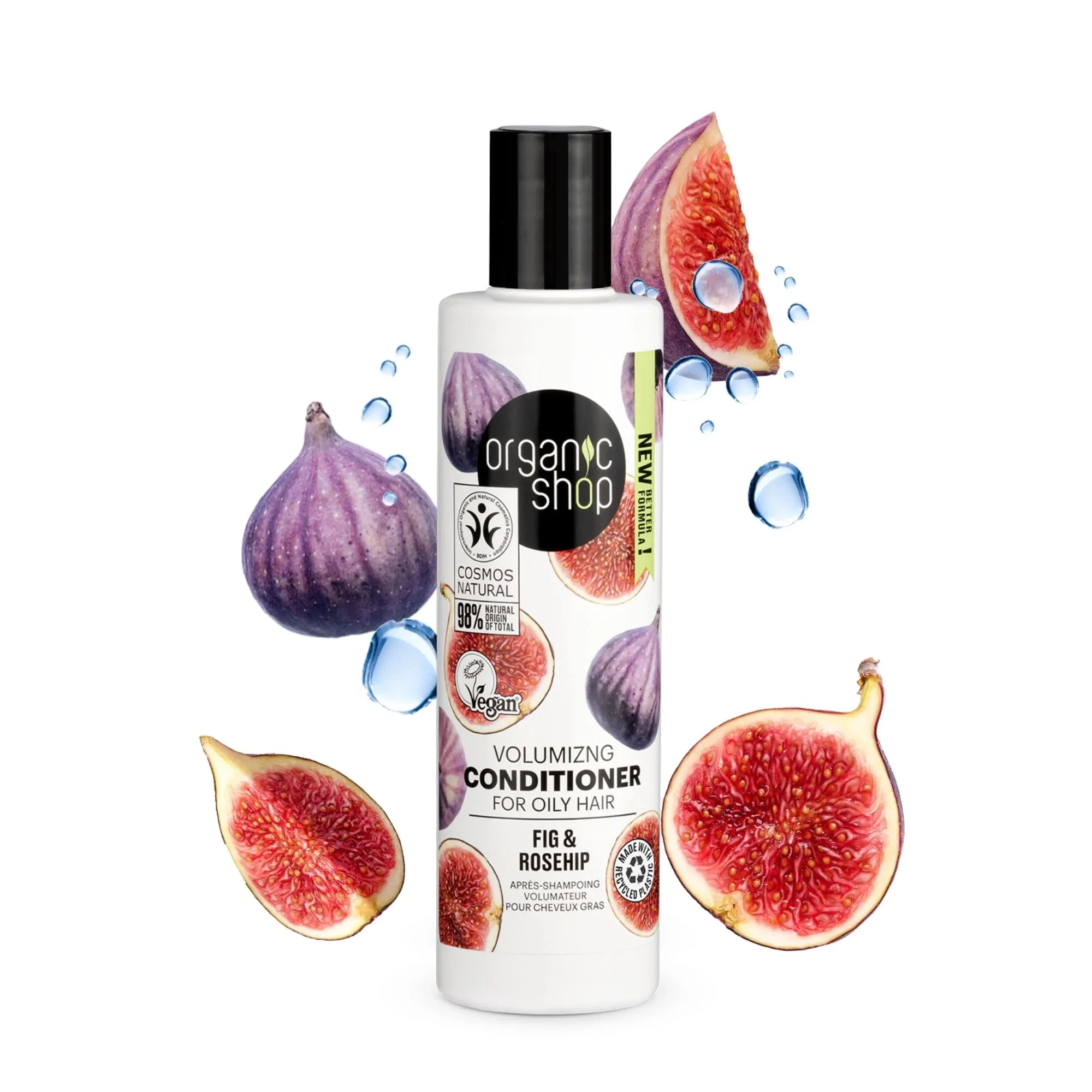 ORGANIC SHOP Volumizing Conditioner For Oily Hair Fig & Rosehip 280ml - Image 2