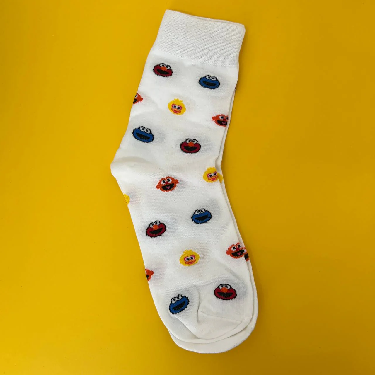 Design M - Sesame Street White Socks - Image 4