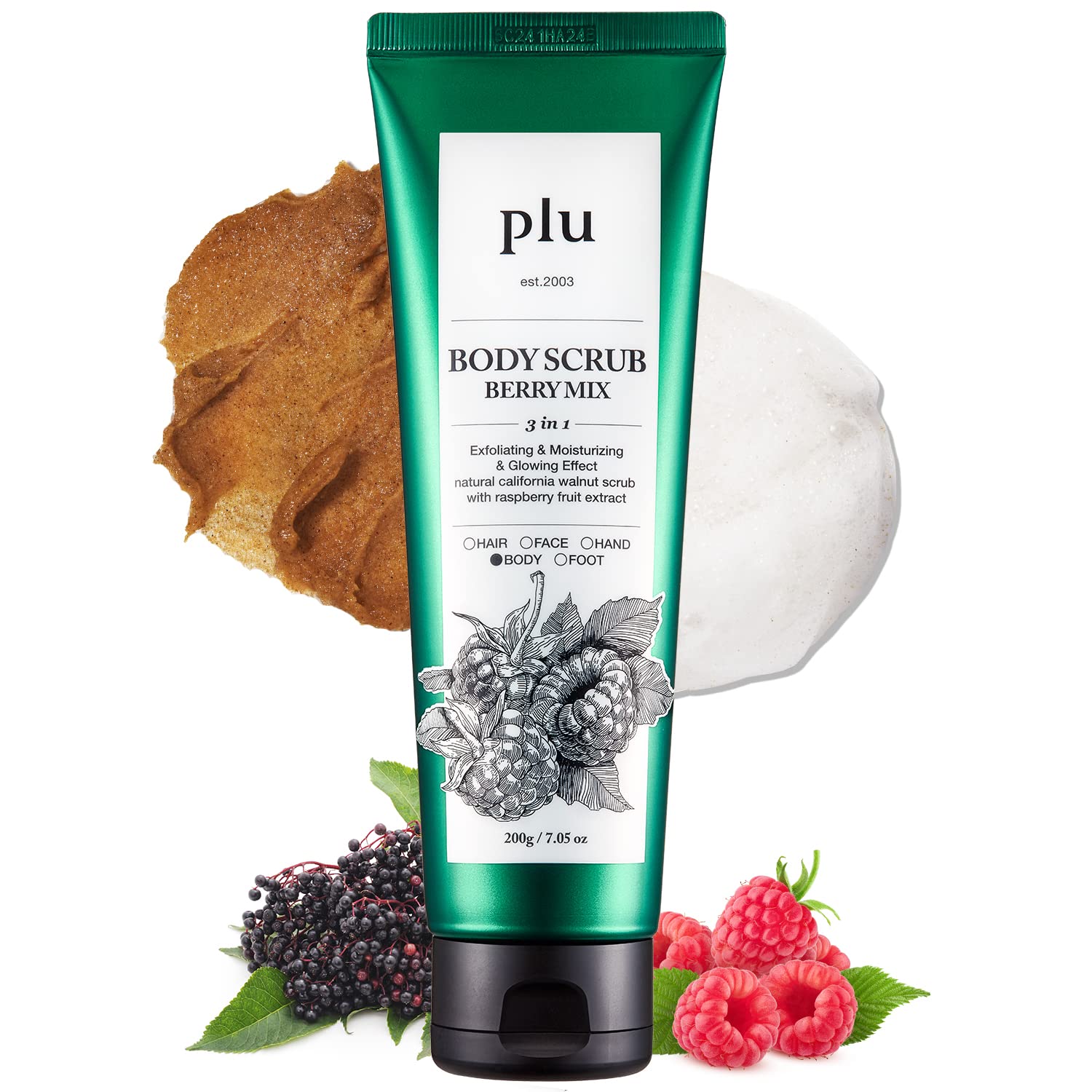 PLU Body Scrub 200g (4 Scents) - Image 9