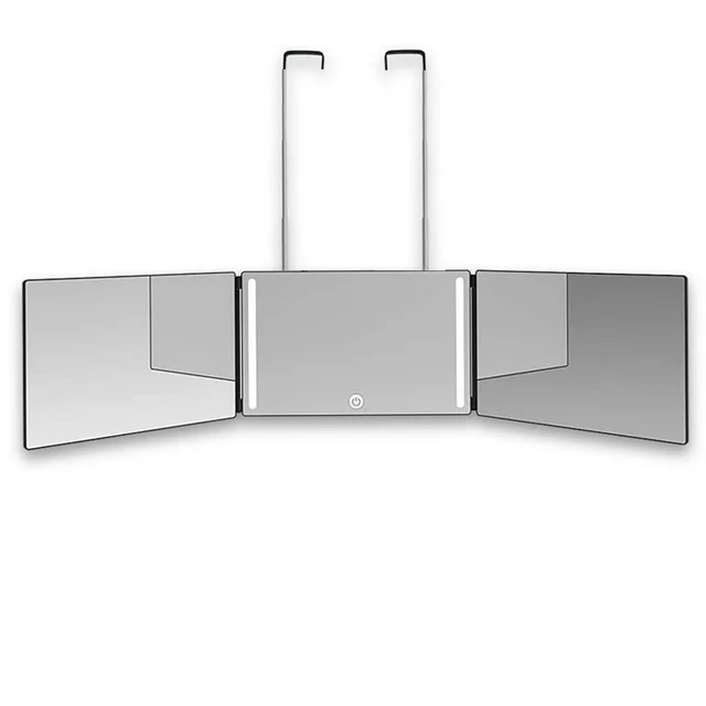 Portable Hanging 3-fold Led Mirror - Image 8