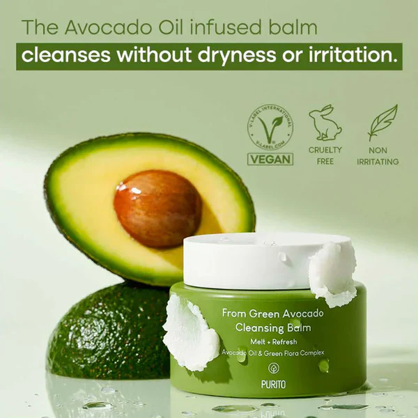 PURITO Green Avocado Cleansing Balm 100ml - Image 2