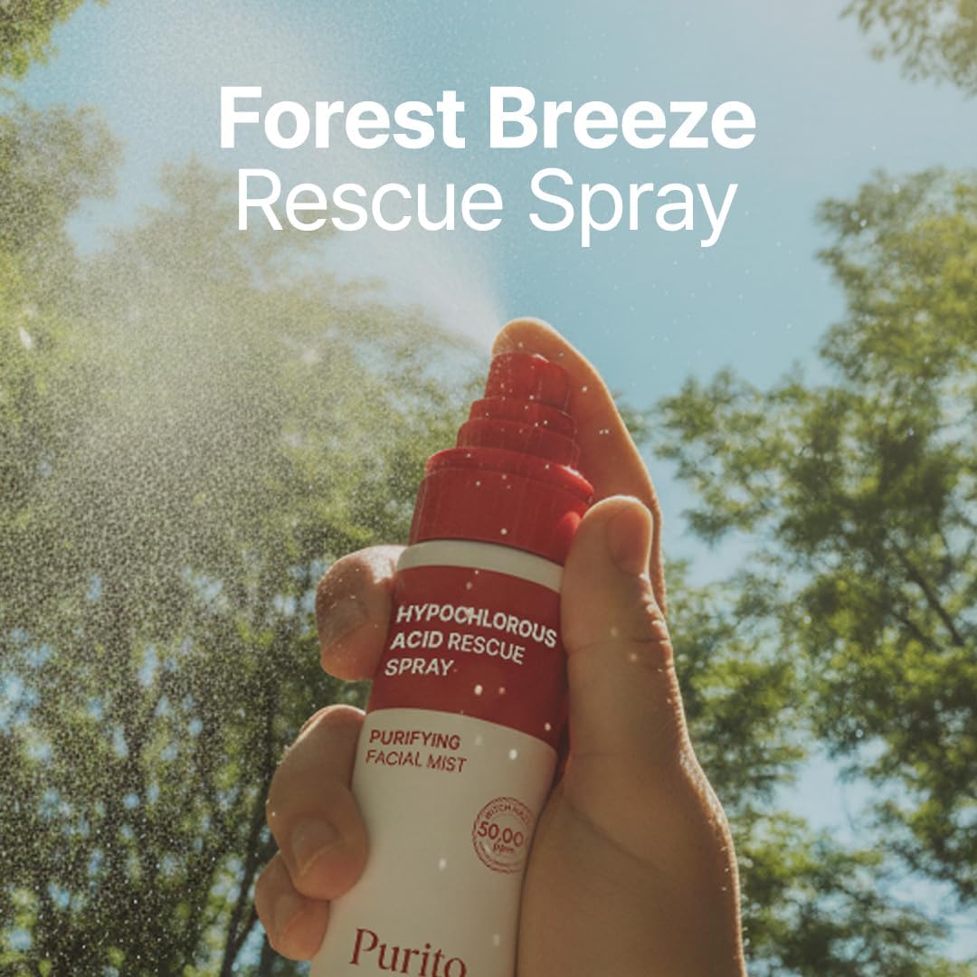 PURITO Hypochlorous Acid Rescue Spray 100ml - Image 4