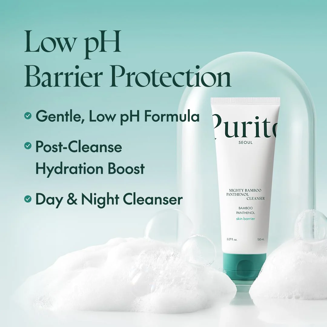 PURITO Mighty Bamboo Panthenol Cleanser 150ml - Image 3
