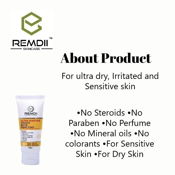 REMDII Ultra Sensitive Daily Advanced Intensive Barrier Repair Cream 50ml - Image 2