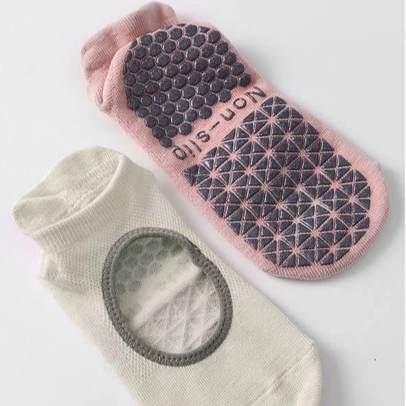 [S] Yoga Pilates Non-Slip Grip Sock for Women - Image 10
