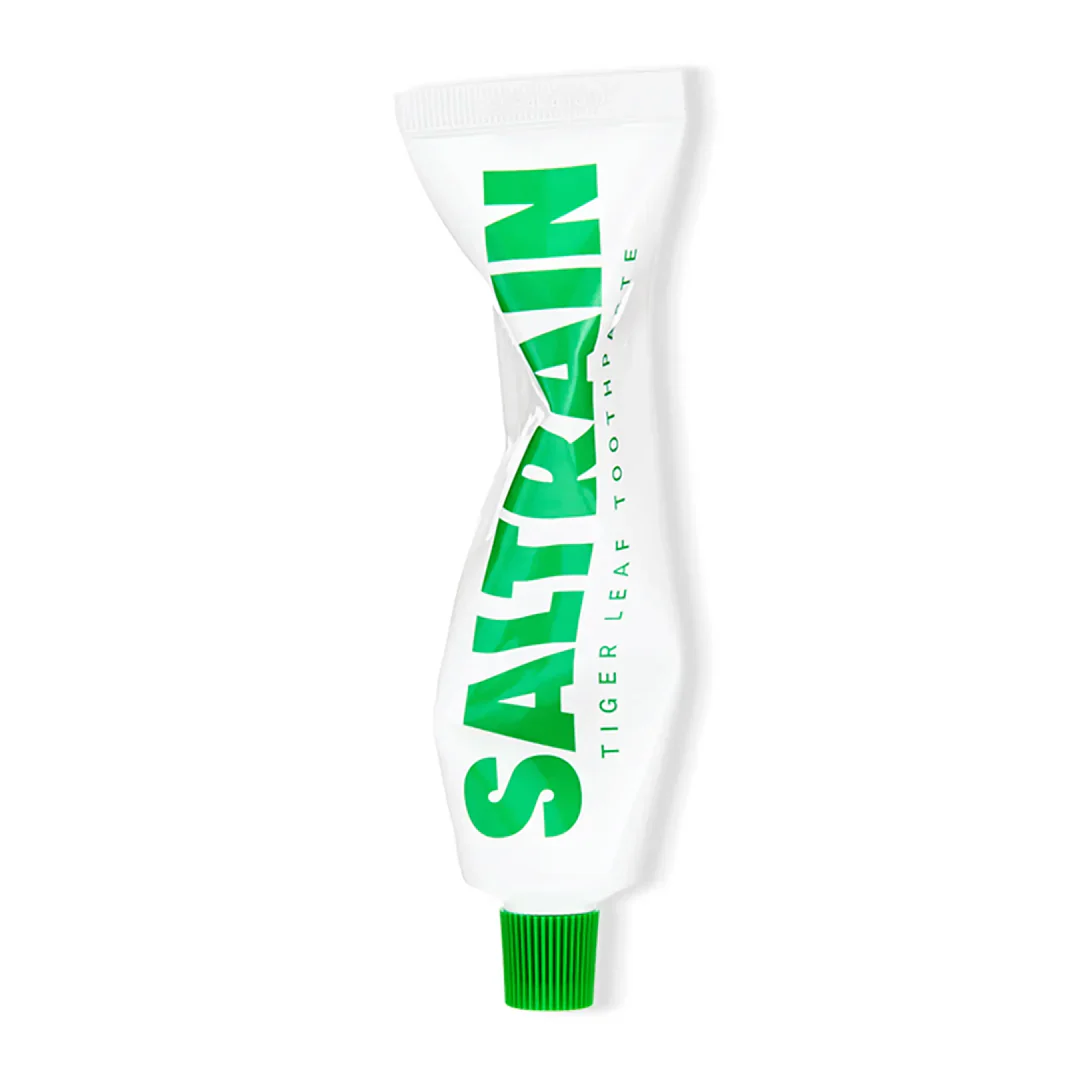 SALTRAIN Tiger Leaf Toothpaste | Green Clean Breath (2 Sizes) - Image 7