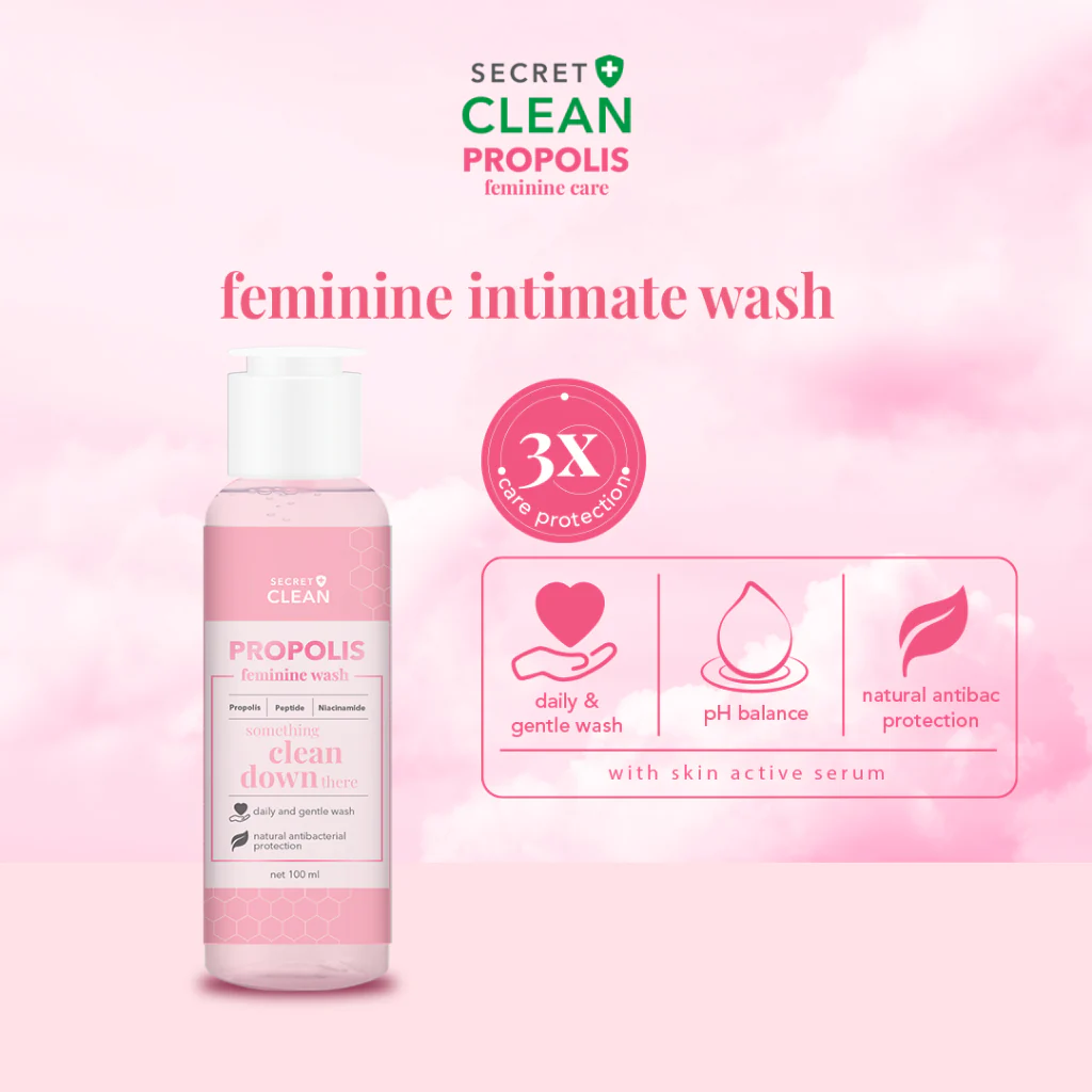SECRET CLEAN Propolis Feminine Wash & Spray ROMANTIC LOVE - Image 7