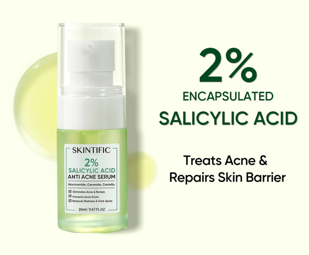 SKINTIFIC 2% Salicylic Acid Anti Acne Serum - Image 2