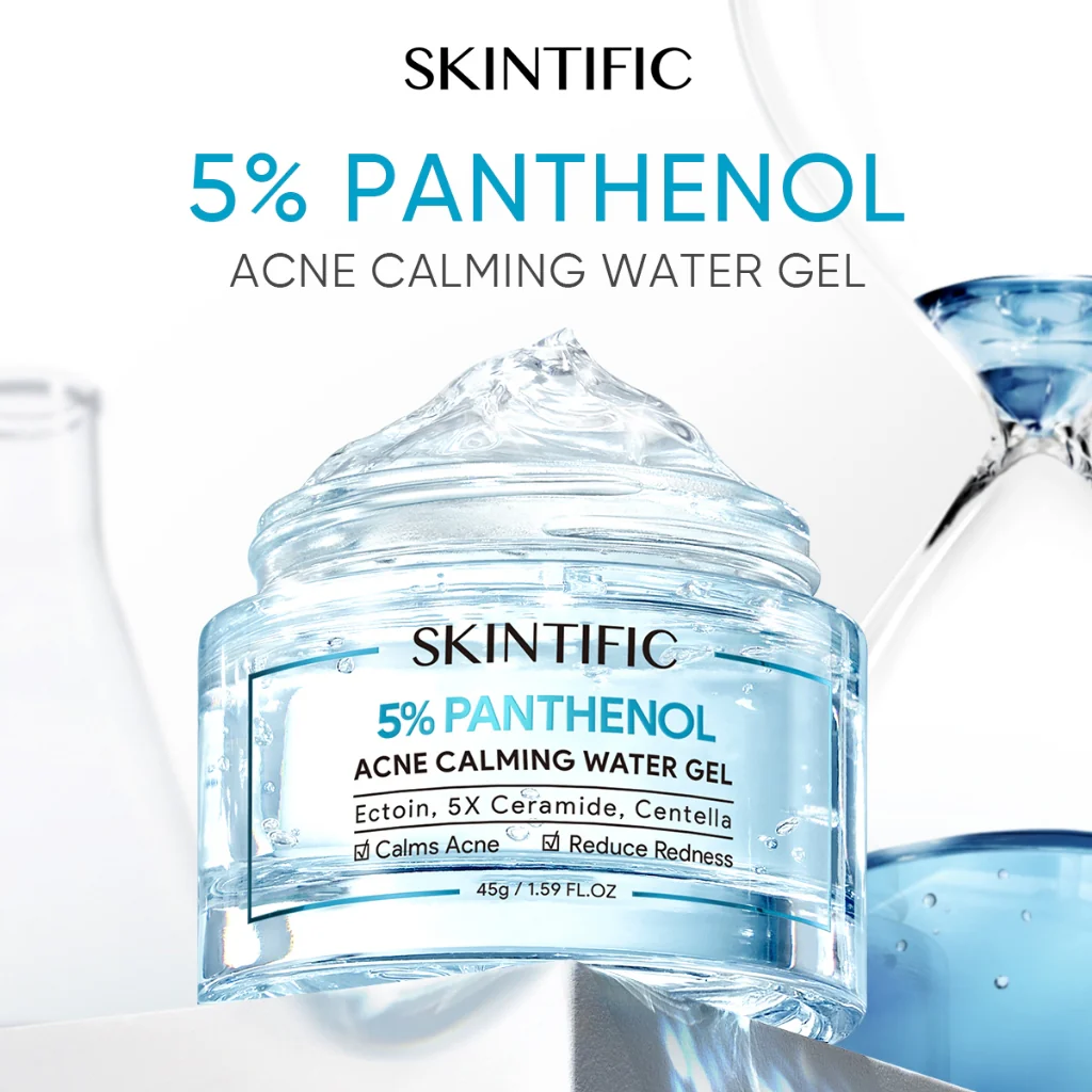 SKINTIFIC 5% Panthenol Acne Calming Water Gel - Image 2