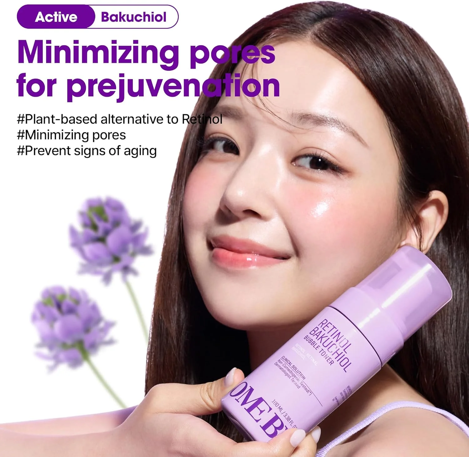 SOMEBYMI Retinol Bakuchiol Bubble Toner 100ml - Image 2