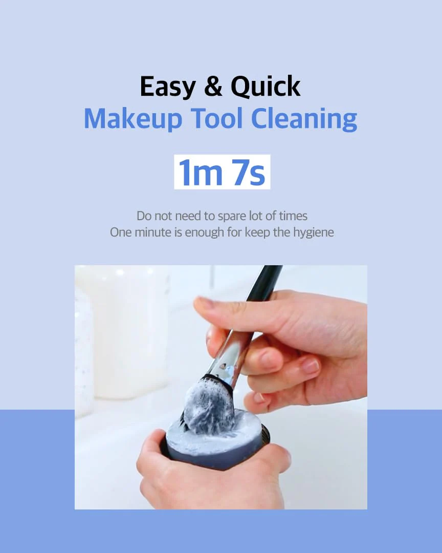 STUDIO 17 Brush & Puff Cleanser - Image 5