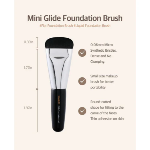 STUDIO 17 Skinfit Makeup Kit (Puff 4EA + Foundation Brush 1EA) - Image 4