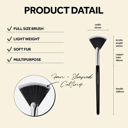 STUDIO 17 Small Fan Brush 463 - Image 2