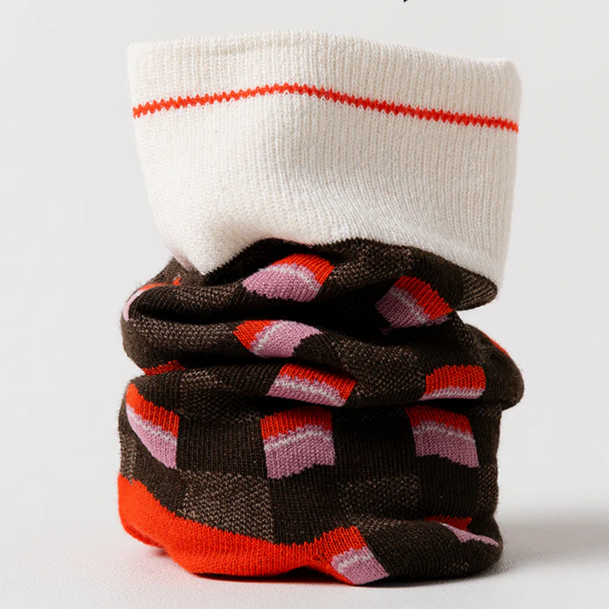 Tiny Lure MEAT Red/Brown Socks - Image 3