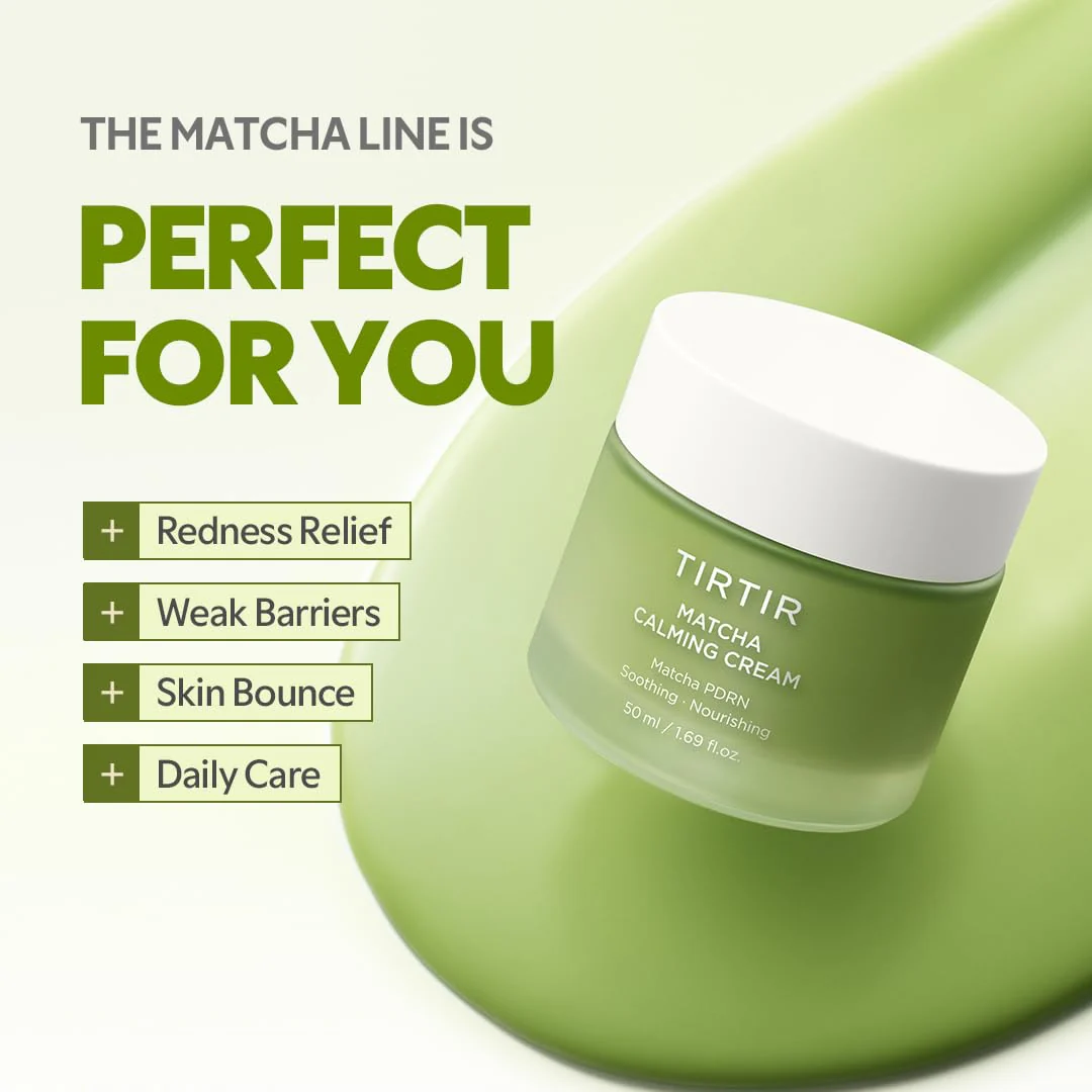 TIRTIR Matcha Calming Cream 50ml - Image 6
