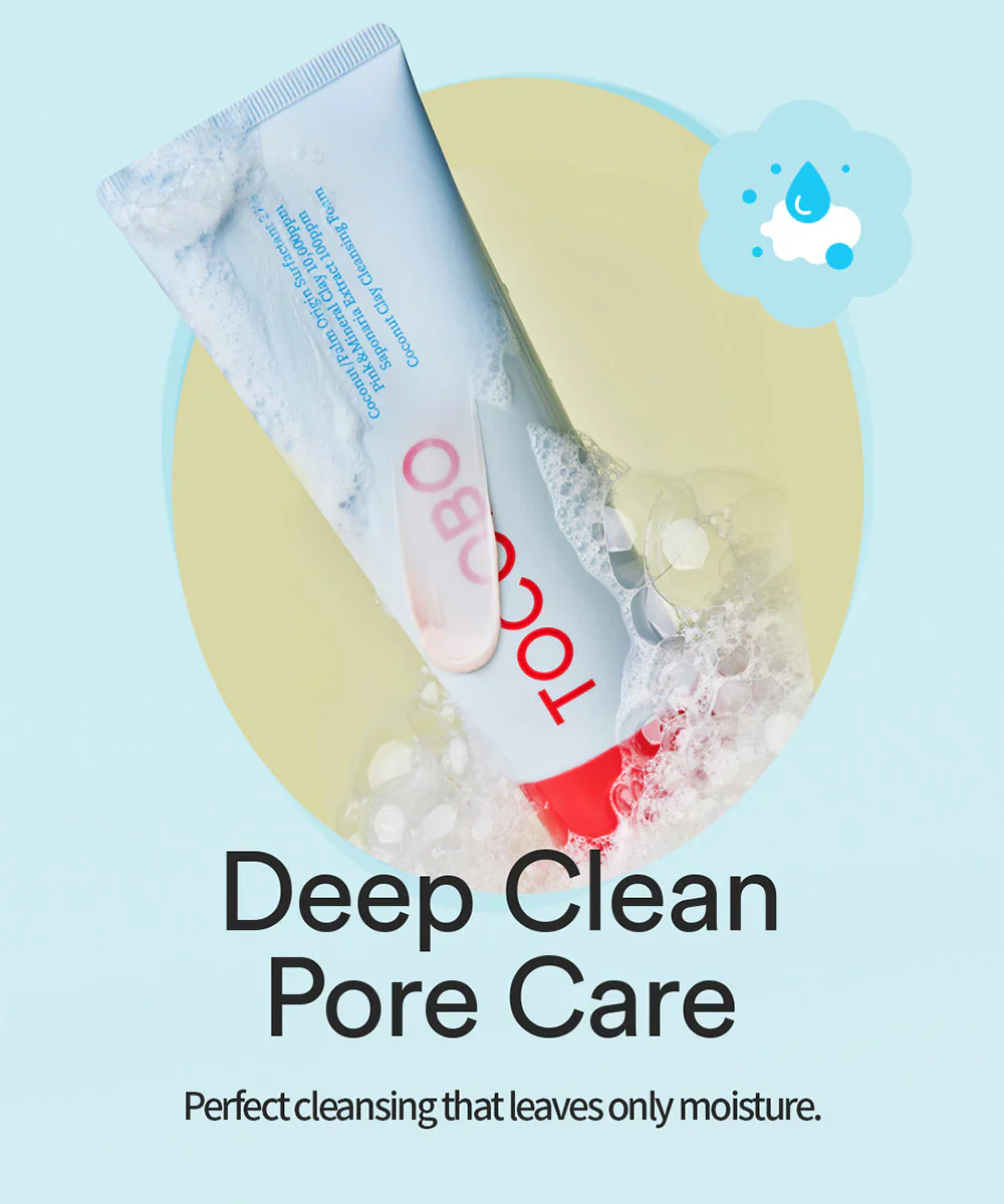 TOCOBO Coconut Clay Cleansing Foam 150ml - Image 4
