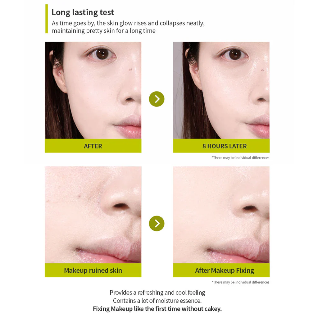 UNLEASHIA Satin Wear Healthy Green Cushion (3 Shades) - Image 6